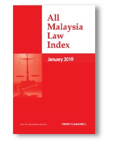 All Malaysia Law Index 2018 Bound Volumes (AMLI)