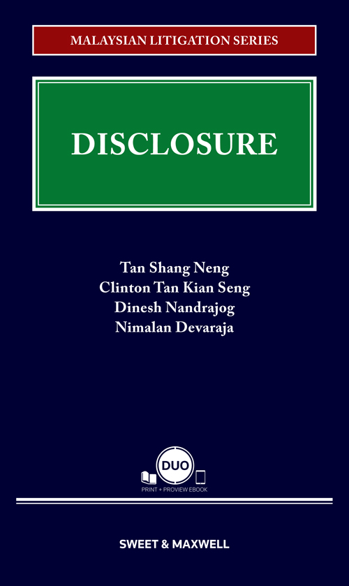 Malaysian Litigation Series - Disclosure