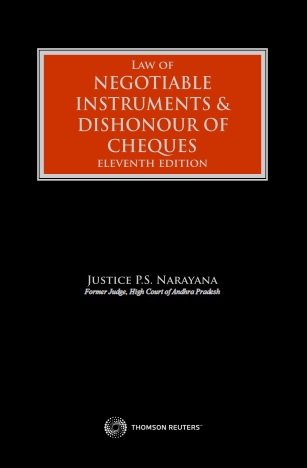 Law of Negotiable Instruments and Dishonour of Cheques, 11th Edition