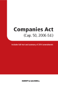 Companies Act (Cap. 50, 2006 Revised Ed.)