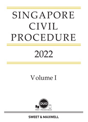 Singapore Civil Procedure 2022