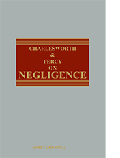 Charlesworth & Percy on Negligence 15th Edition Mainwork + Supplement