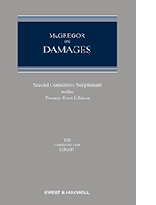 McGregor on Damages 21st Edition 2nd Supplement