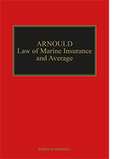 Arnould Law of Marine Insurance and Average 20th Edition