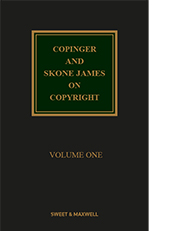 Copinger and Skone James on Copyright 18th Edition
